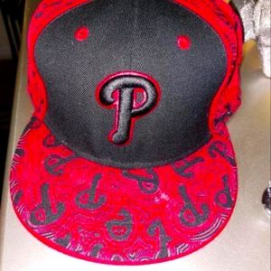 Velvet Felt Phillies New Era Fitted Hat